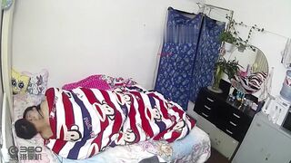 《破解攝影機》小夫妻睡懶覺醒來打個起床炮