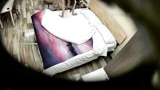 酒店偷拍 連衣裙校花女神和男友的淫蕩一夜4