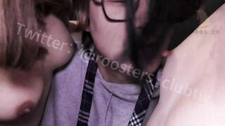 台灣公雞俱樂部Roosters_clubtw幼教老師又來了，多人混戰無間斷性愛無碼實錄PART.1