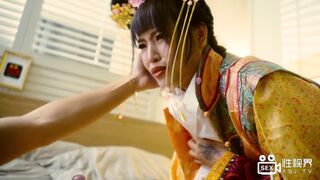 XSJ022 格格穿越記 當穿越的格格遇上飢渴的攝影師-羽芮