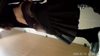 【全景廁拍】酒吧高跟黑絲系列-05