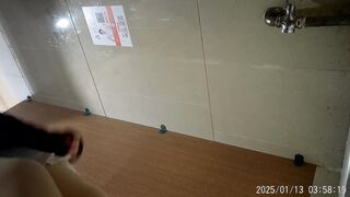 【全景廁拍】酒吧高跟黑絲系列-10