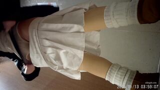 【全景廁拍】酒吧高跟黑絲系列-10