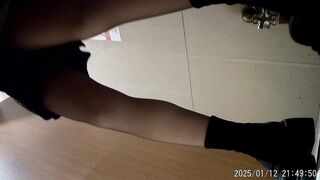 【全景廁拍】酒吧高跟黑絲系列-03