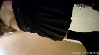 【全景廁拍】酒吧高跟黑絲系列-03