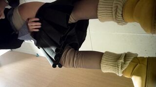 【全景廁拍】酒吧高跟黑絲系列-13