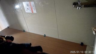 【全景廁拍】酒吧高跟黑絲系列-09
