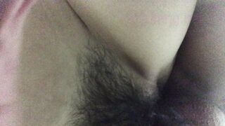 台灣熱戀情侶日常性愛圖曝光，反差女友毛多白漿多3